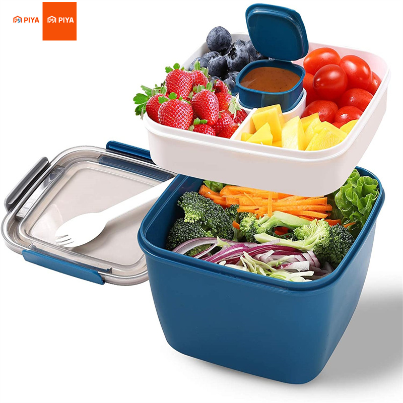 Food Storage Vault - Wadah Makan Siang Salad Portabel Mangkuk