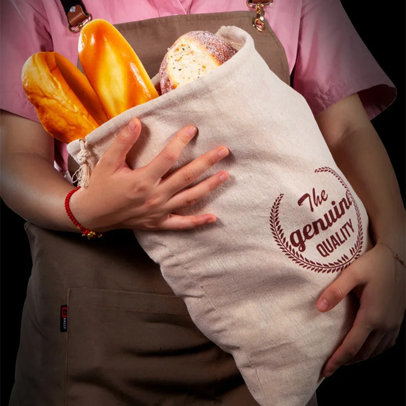 Food Storage Plant - Tas Roti Linen Tas Dapat Digunakan