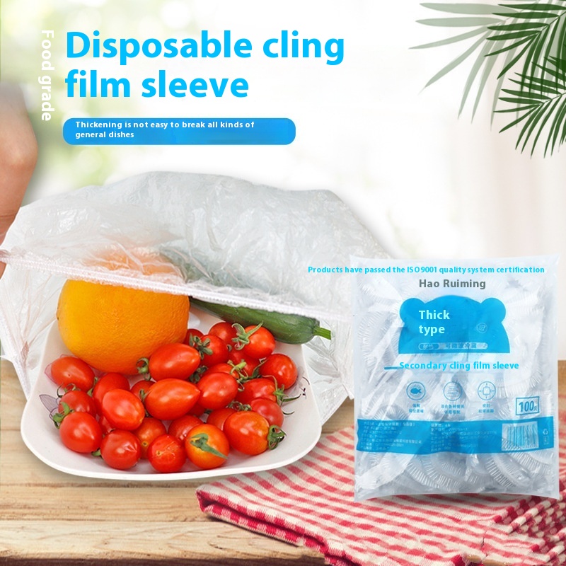 Food Storage Utensils - Bungkus makanan sekali pakai 100 buah,