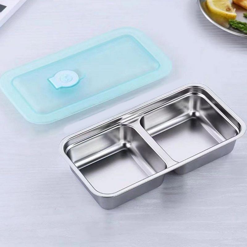 Food Storage Vault - 304 Kotak Bento Makan Siang Baja