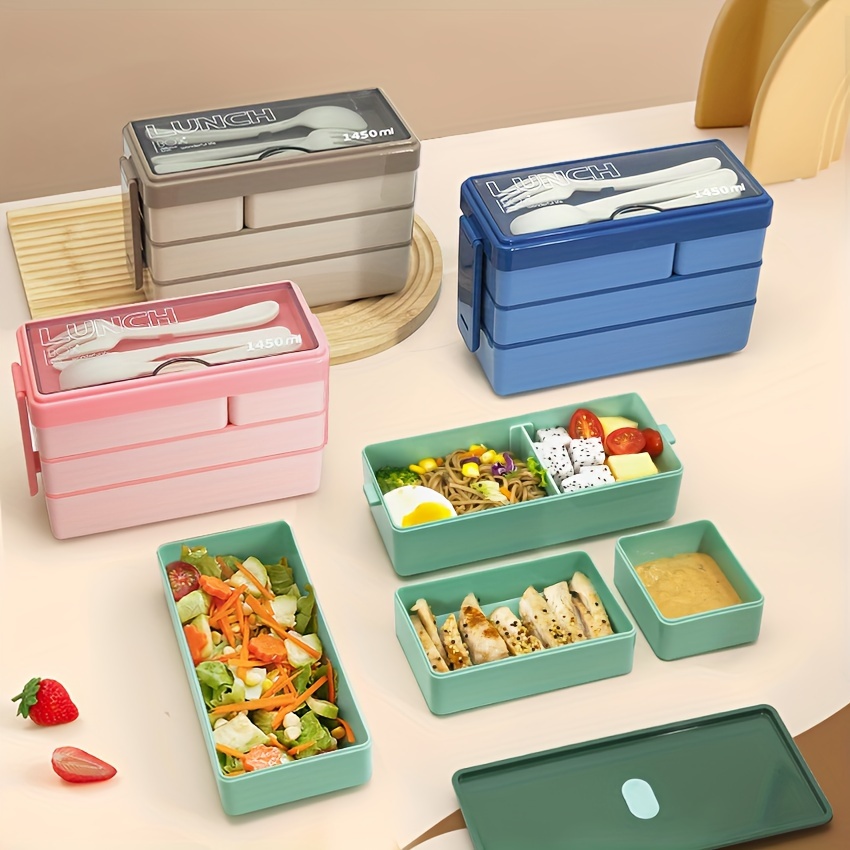 Xxl Food Storage Container - Kotak makan siang Bento 1450ML kapasitas