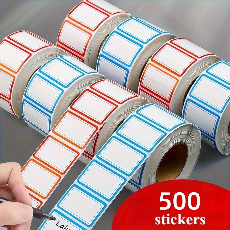 Food Storage Utensils - 500 Buah Stiker Label Beku Tanpa