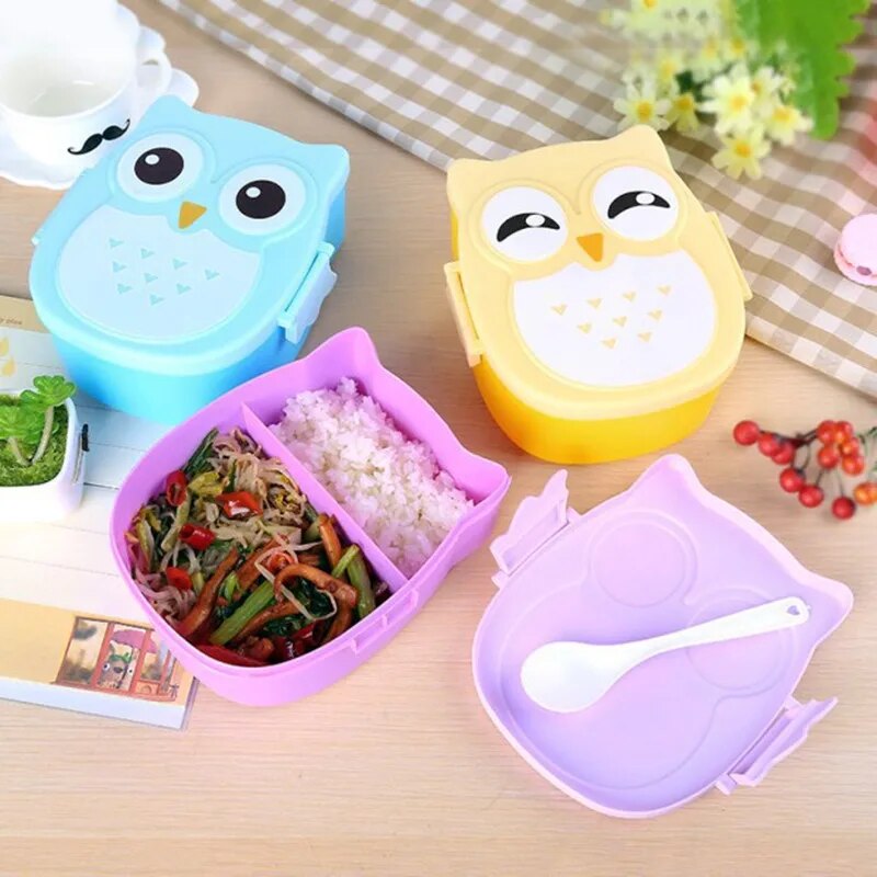 Food Storage Utensils - Kotak makan siang anak siswa plastik
