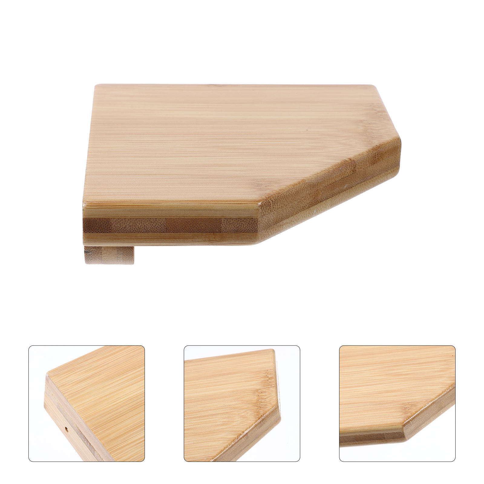 Food Storage Plant - 1Set Rak Sudut Dinding Bambu Rak