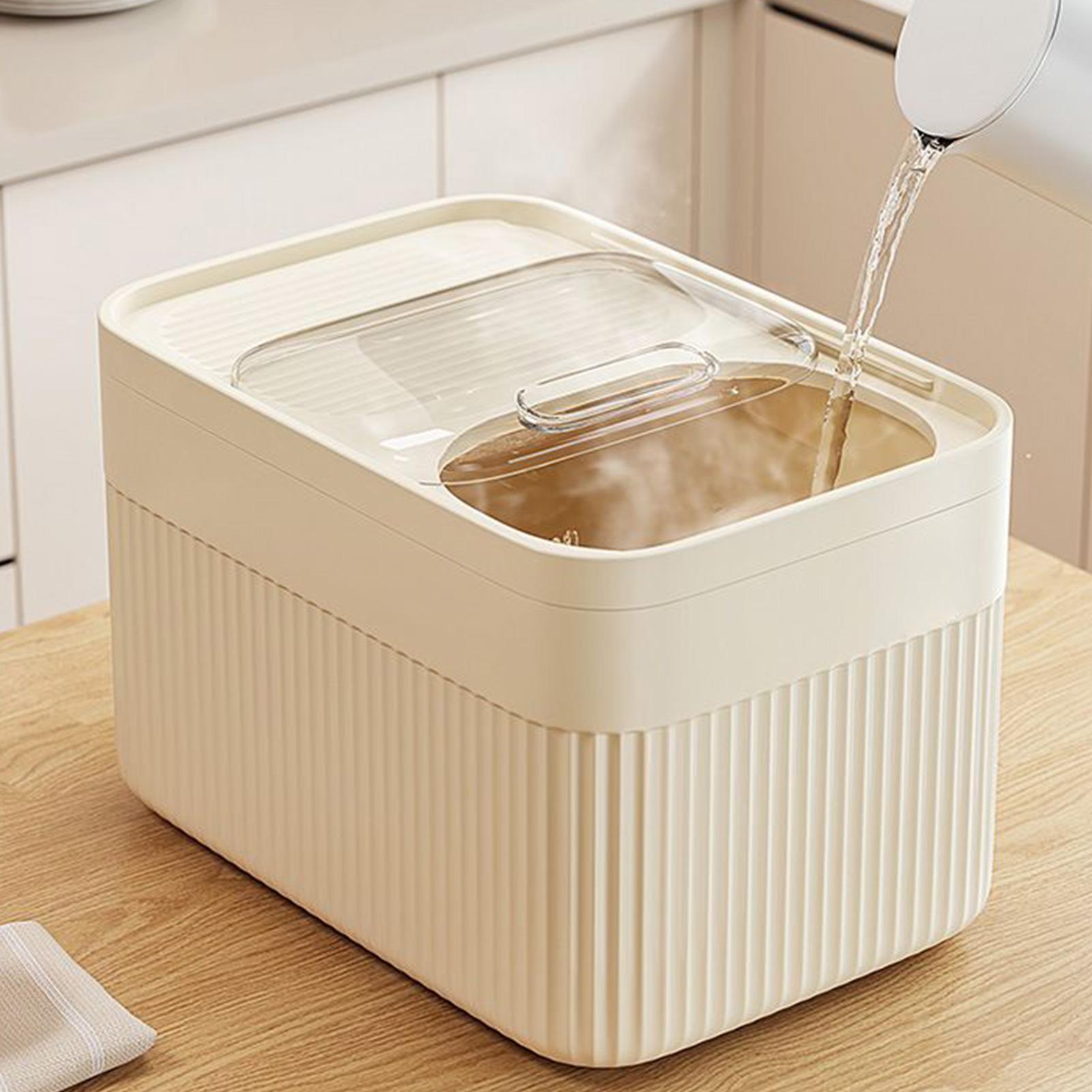 Xxl Food Storage Container - Wadah Penyimpanan Beras Aman untuk Mesin