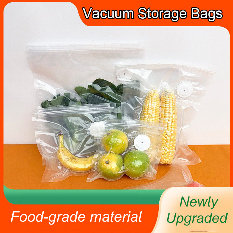 Food Storage Bags Reusable - Kantong Penyimpanan Vakum Udara Baru yang