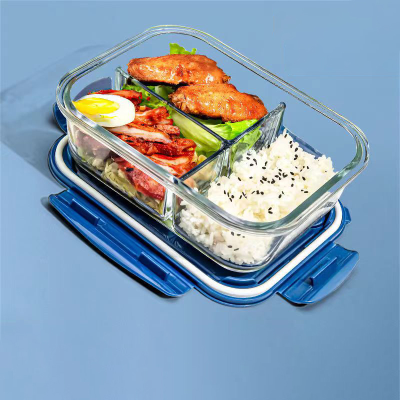 Glass Meal Prep Container - Gaya Baru Kotak Makan Siang Kaca