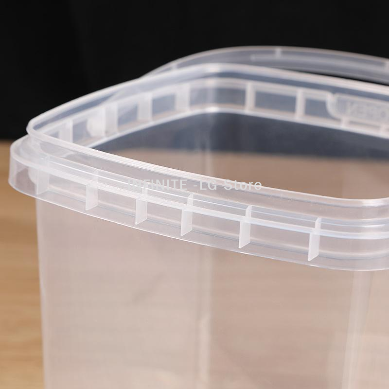 10 Buah Ember Plastik 500/1000 - Food Storage Box Plastic ulasan dan harga