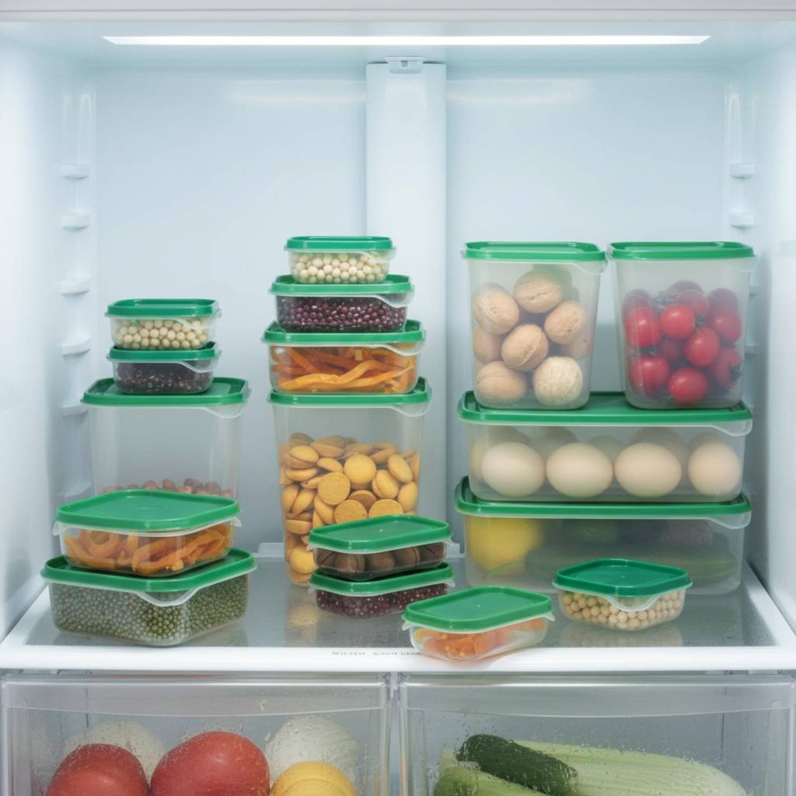 17 Buah Set Kotak Penyimpanan  - Food Storage Box Plastic ulasan dan harga