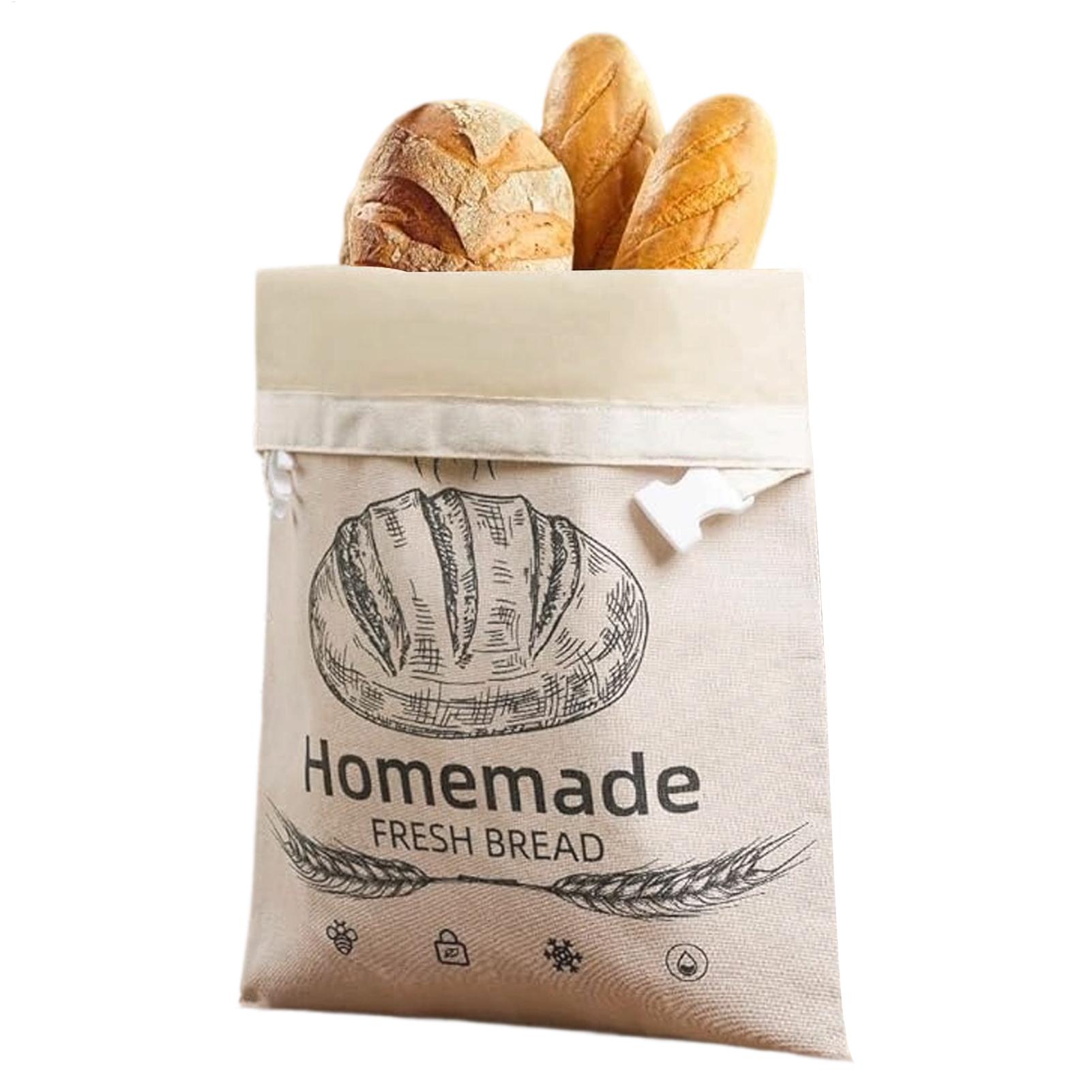 Tas Roti Linen Tas Dapat Digun - Food Storage Bags Reusable ulasan dan harga