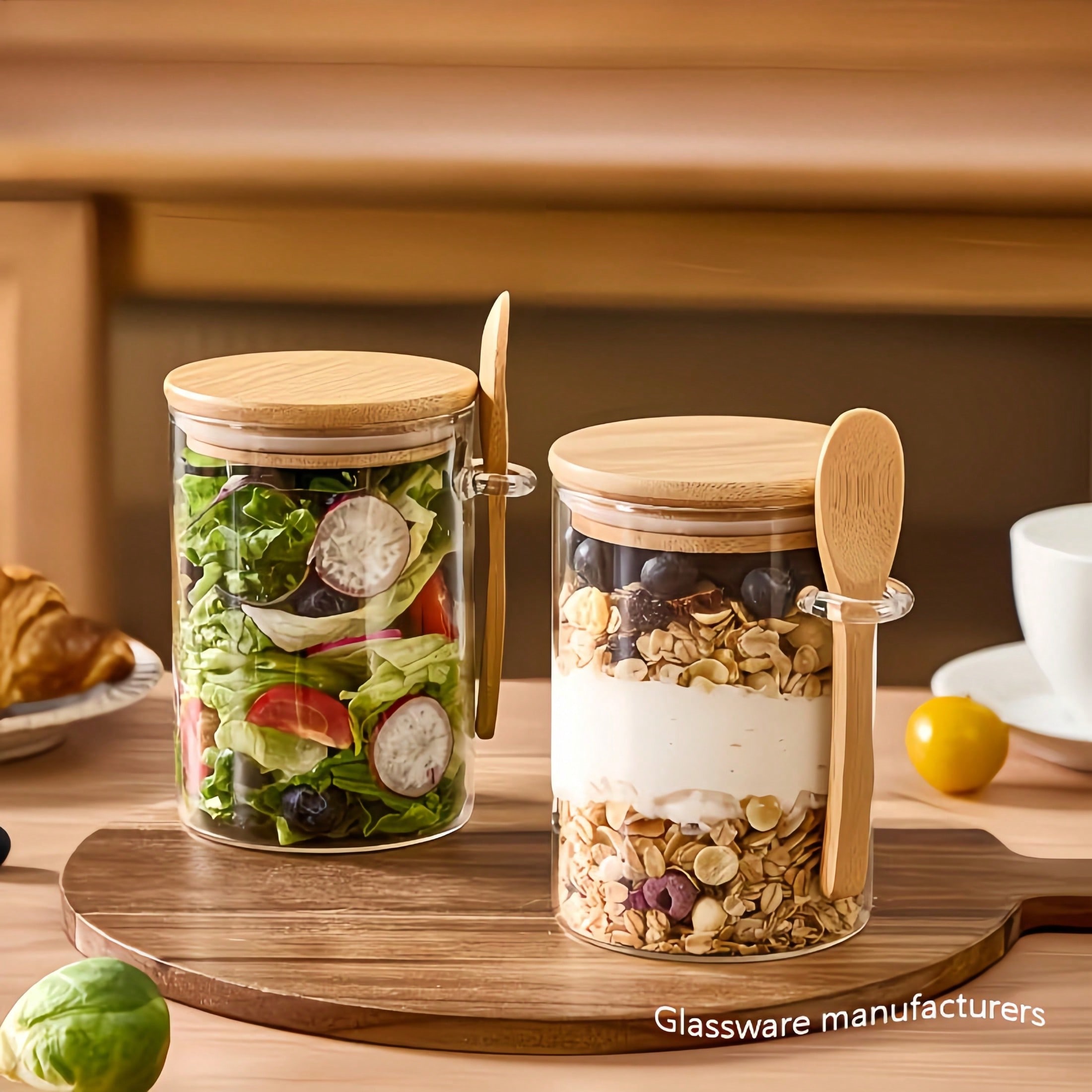 Set Penyimpanan 4-Potong (Term - Glass Meal Prep Container ulasan dan harga
