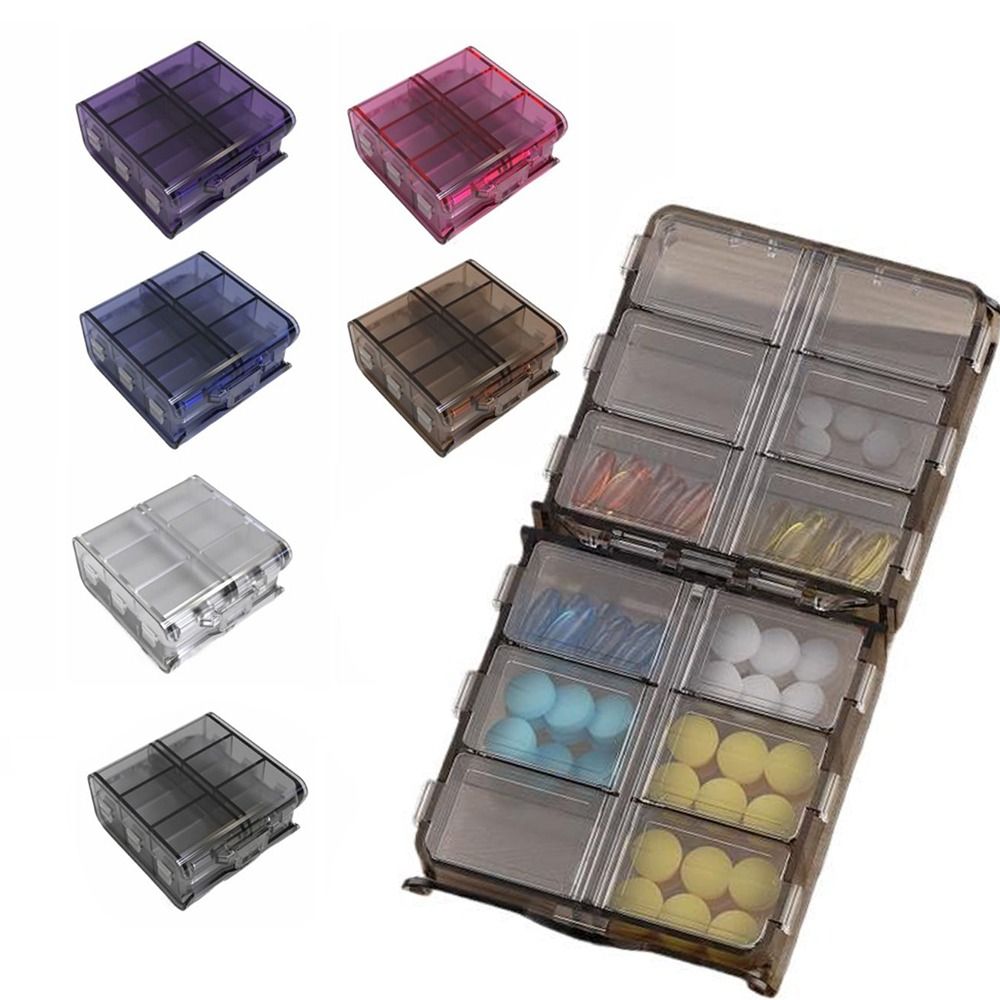 Kotak Dispenser Pil 12 Grid La - Xxl Food Storage Container ulasan dan harga