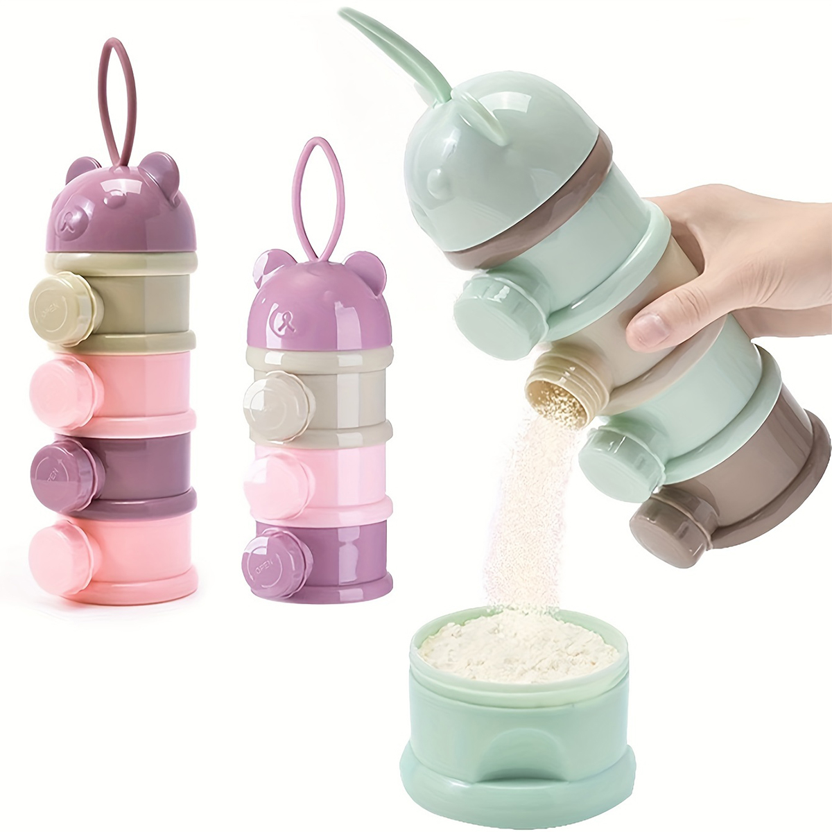 Wadah Susu Bubuk Bayi Kapasita - Xxl Food Storage Container ulasan dan harga