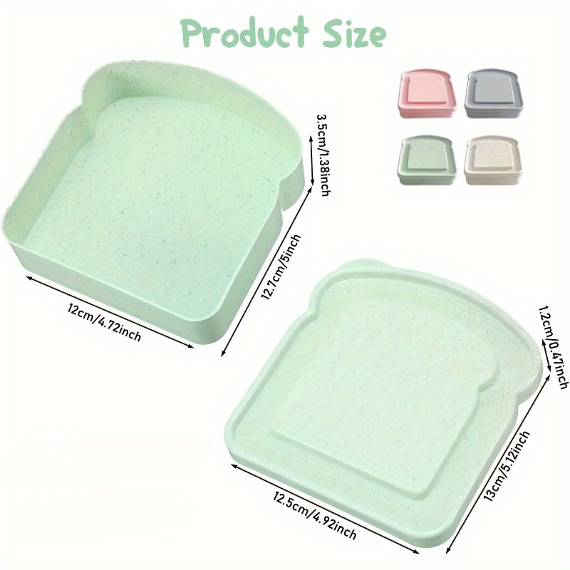 1 Buah Kotak Bento, Wadah Sand - Food Storage Box Plastic ulasan dan harga