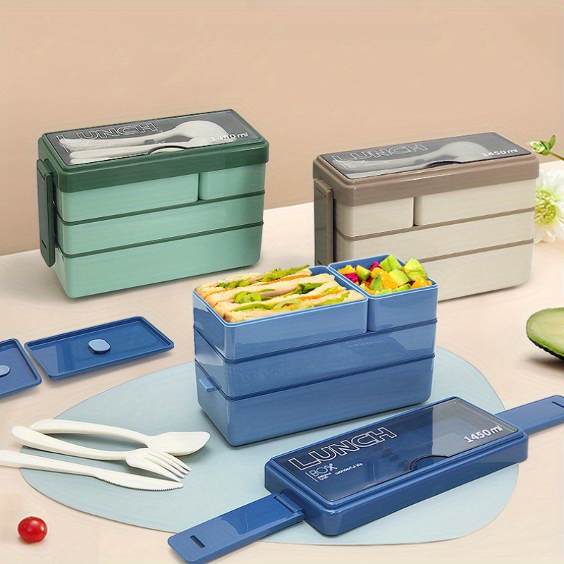 Kotak makan siang Bento 1450ML - Xxl Food Storage Container ulasan dan harga
