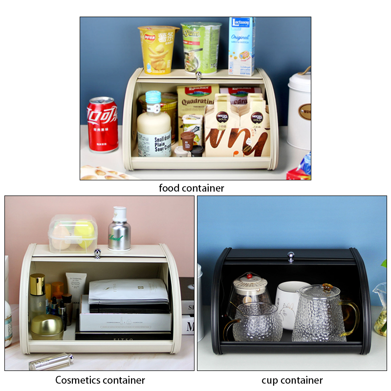 Kotak roti logam, kotak roti h - Xxl Food Storage Container ulasan dan harga