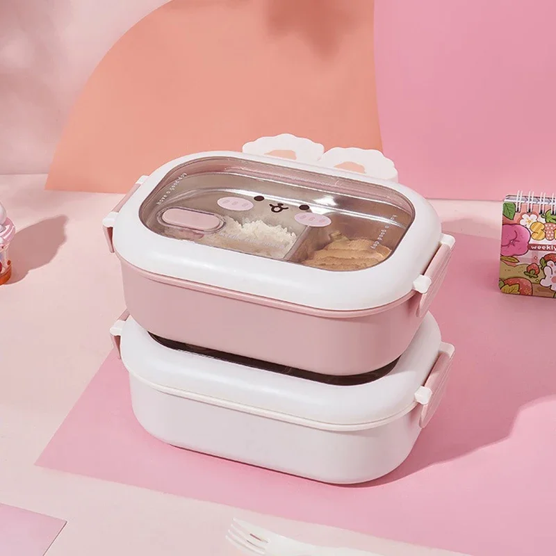Kotak Makan Siang Portabel Kap - Food Storage Utensils ulasan dan harga
