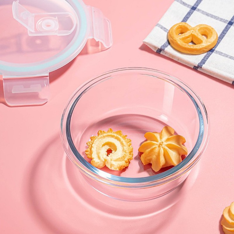 Kotak Makan Kaca Minimalis unt - Glass Meal Prep Container ulasan dan harga