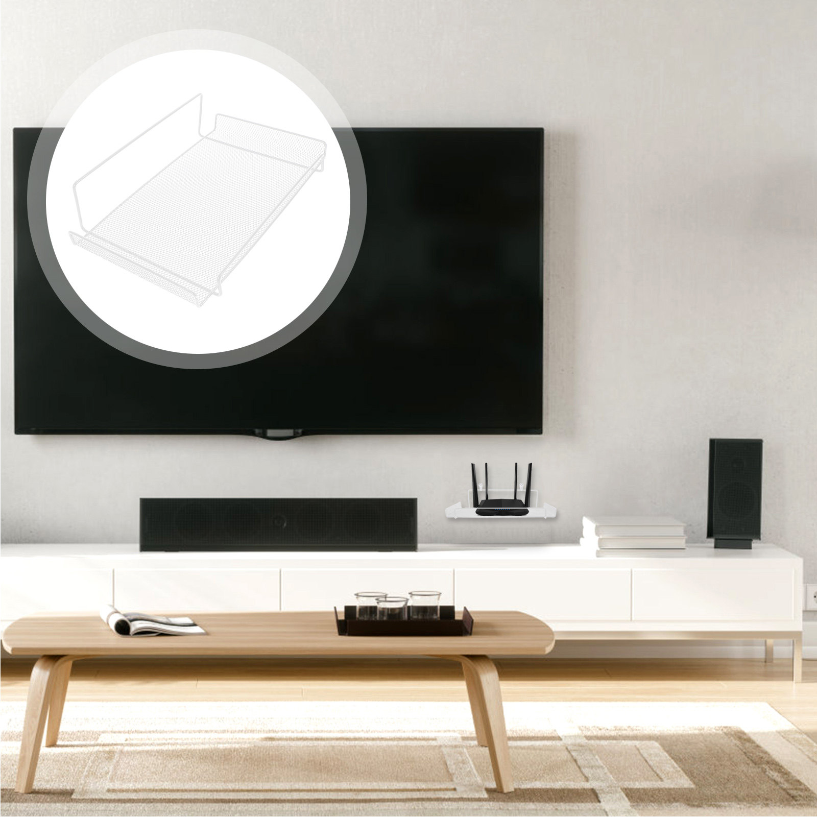 Rak Penyimpanan Router Besi Ta - Food Storage Boxes ulasan dan harga
