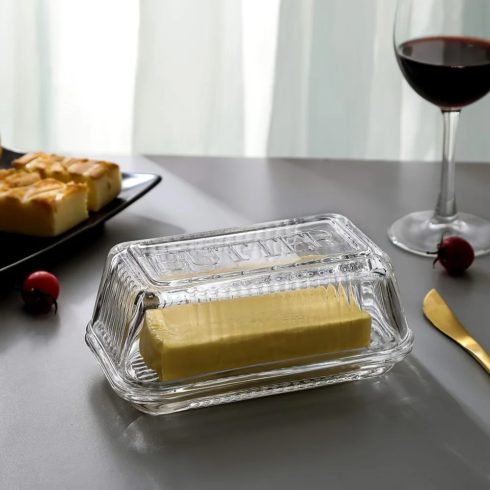 Tempat Mentega Kaca Vintage Mu - Glass Meal Prep Container ulasan dan harga