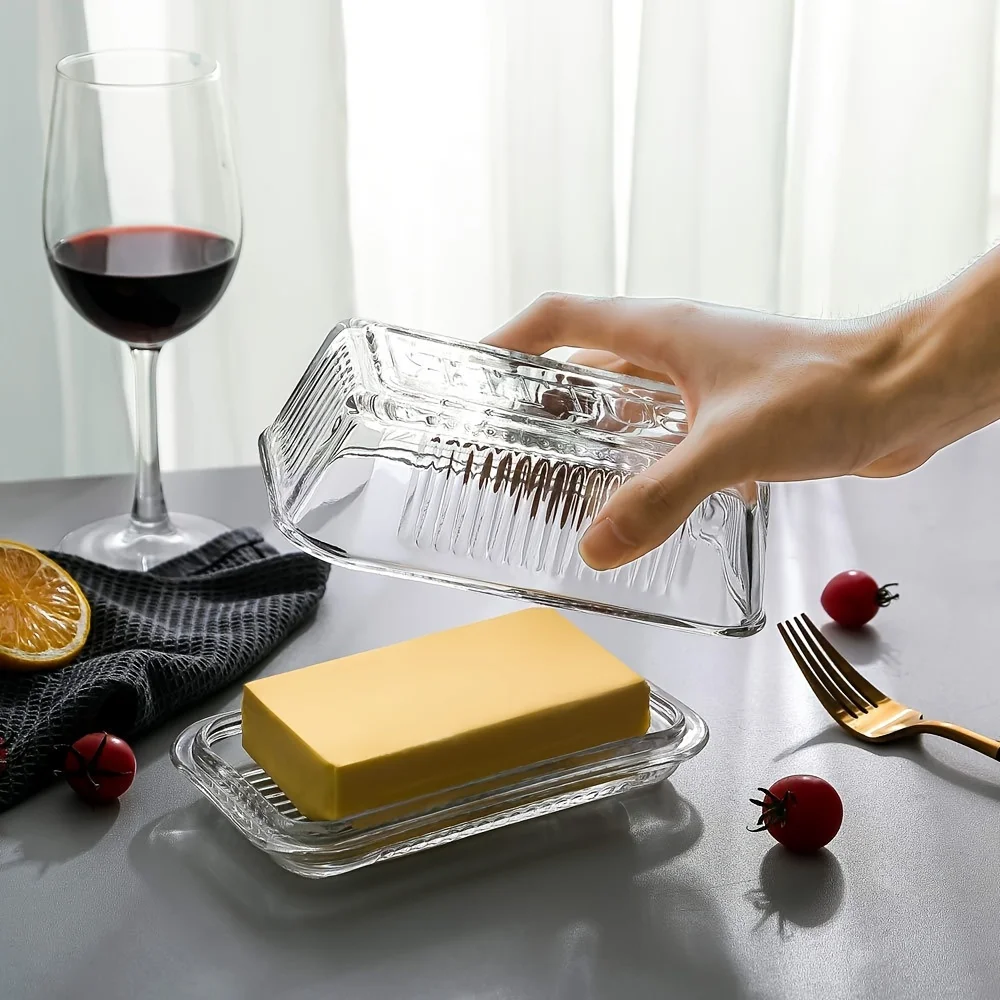 Tempat Mentega Kaca Vintage Mu - Glass Meal Prep Container ulasan dan harga