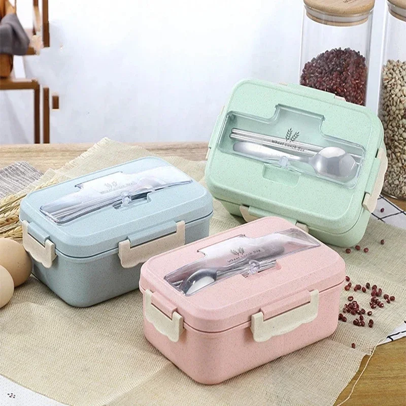 Kotak makan Microwave sedotan  - Food Storage Utensils ulasan dan harga