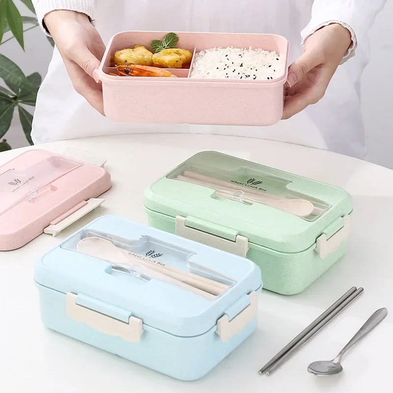 Kotak makan Microwave sedotan  - Food Storage Utensils ulasan dan harga