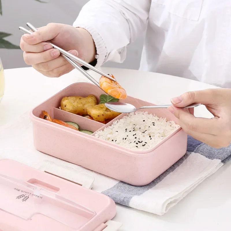 Kotak makan Microwave sedotan  - Food Storage Utensils ulasan dan harga