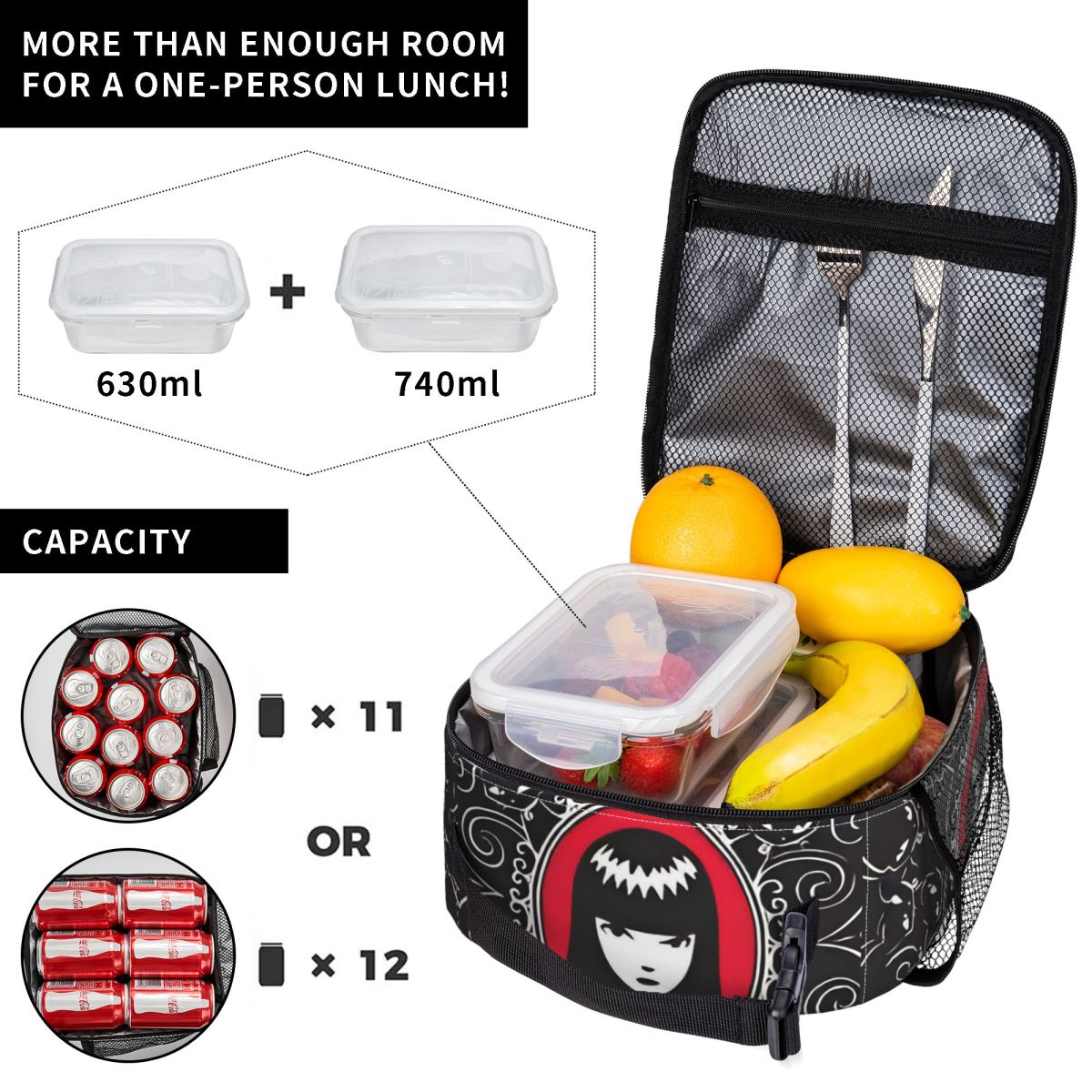 E-Emily Tas Makan Siang Teriso - Xxl Food Storage Container ulasan dan harga