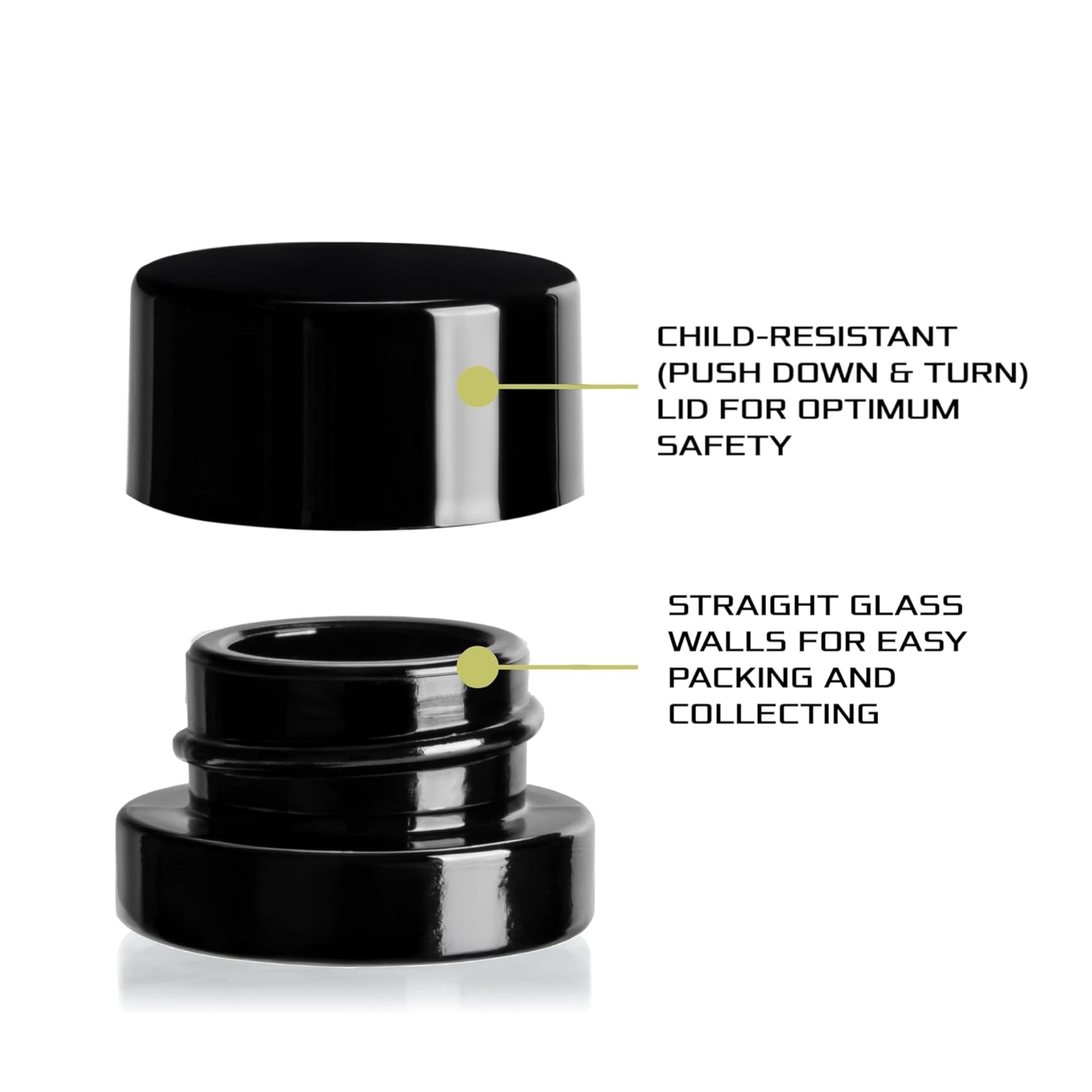 Botol Kaca Hitam Tebal 5ml den - Glass Meal Prep Container ulasan dan harga