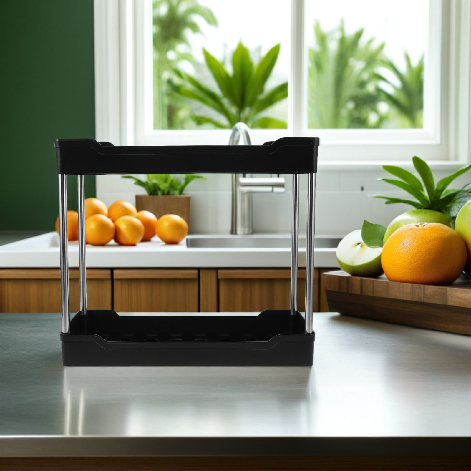 Rak Kosmetik Dapur 2 Tingkat M - Food Storage Plant ulasan dan harga