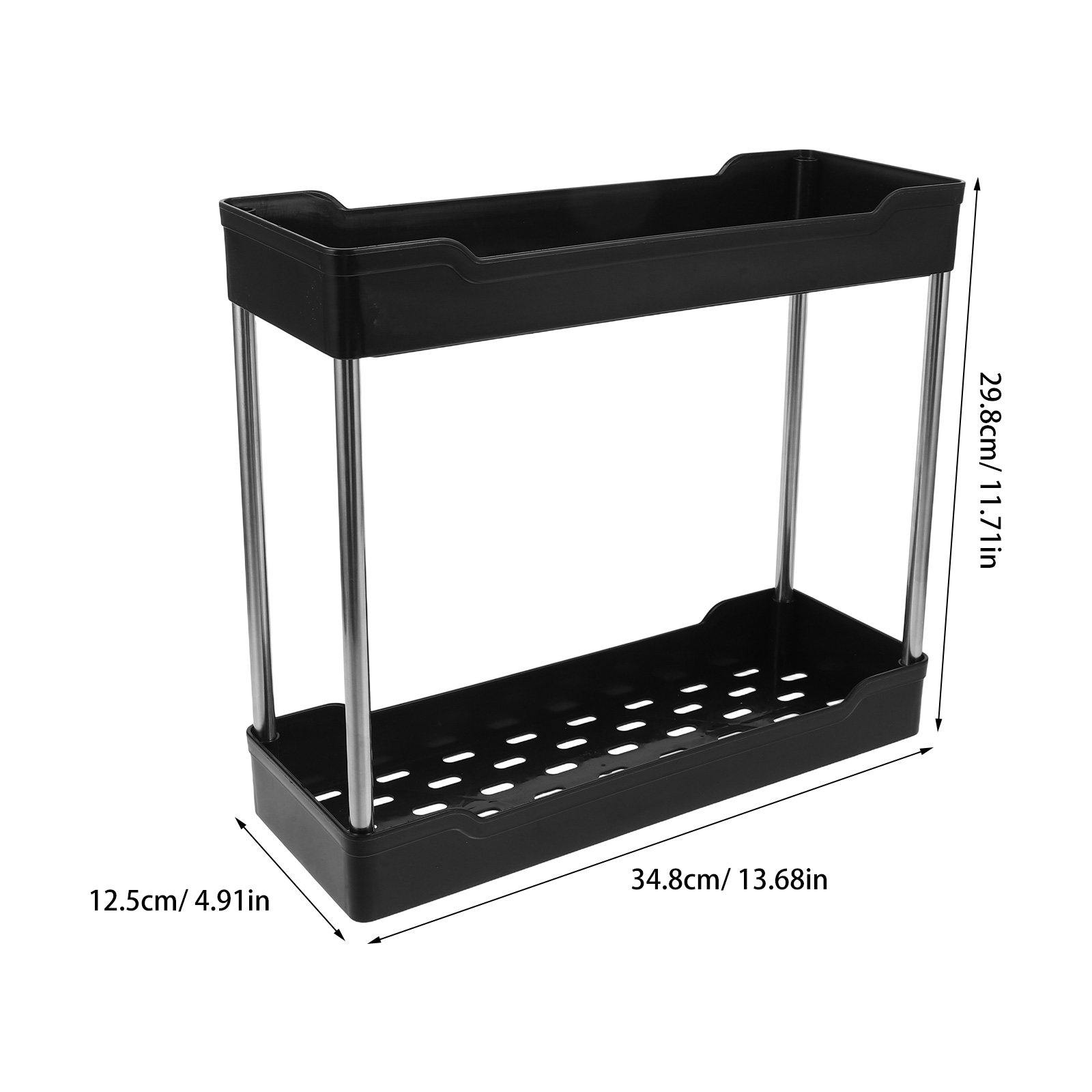Rak Kosmetik Dapur 2 Tingkat M - Food Storage Plant ulasan dan harga