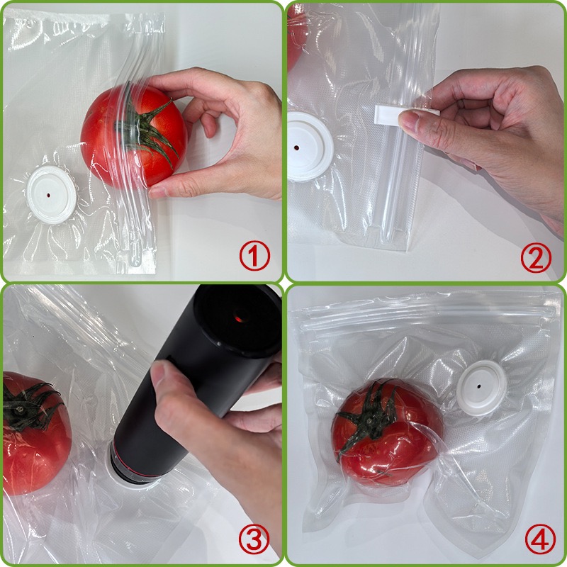 Kantong Penyimpanan Vakum Udar - Food Storage Bags Reusable ulasan dan harga