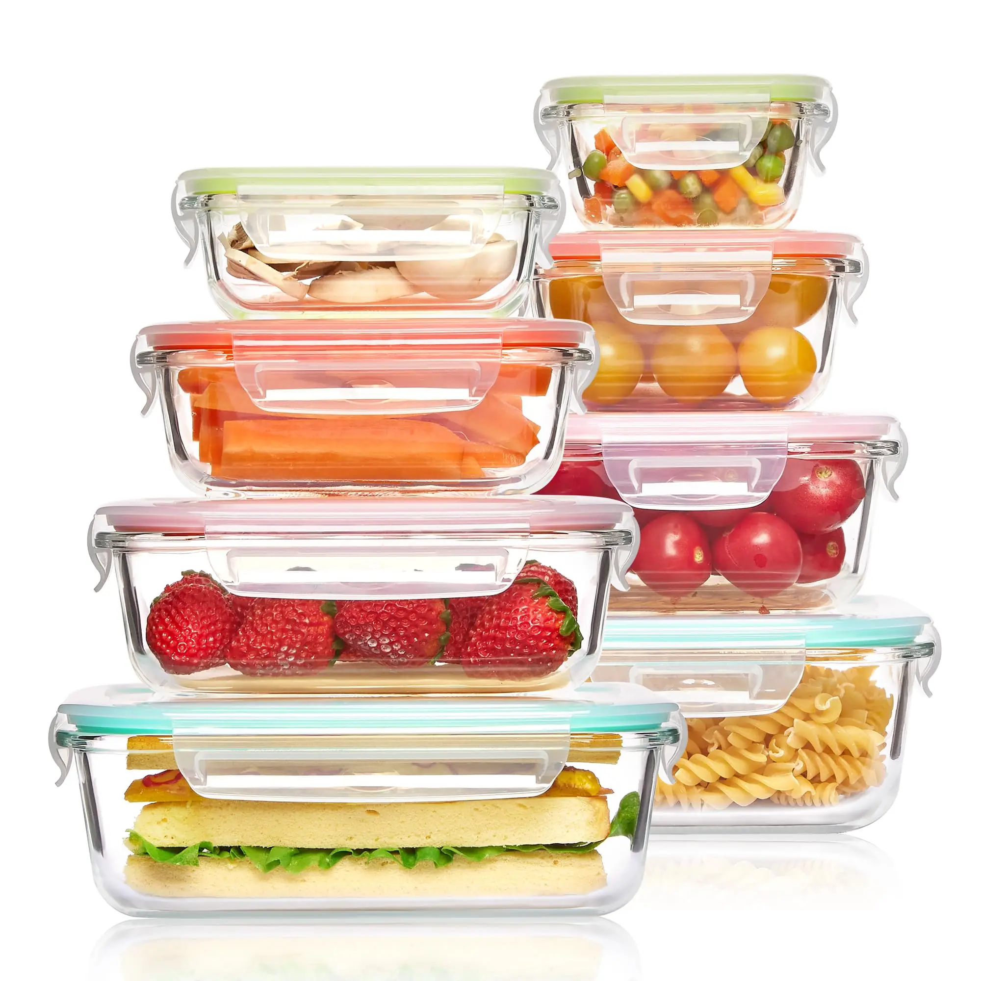 Wadah Penyimpanan Makanan Kota - Glass Meal Prep Container ulasan dan harga