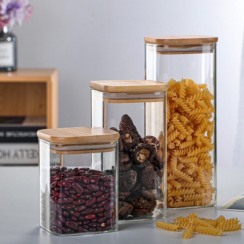 Botol penyimpanan transparan d - Glass Meal Prep Container ulasan dan harga
