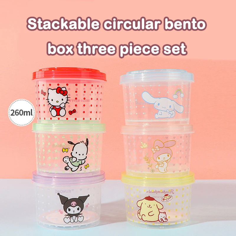 Set Kotak Bento Kitty 3 Buah W - Food Storage Room ulasan dan harga