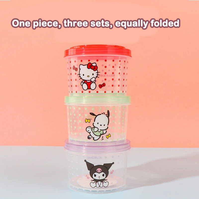 Set Kotak Bento Kitty 3 Buah W - Food Storage Room ulasan dan harga